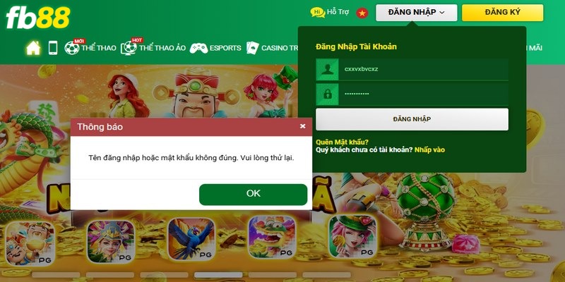 Lưu ý khi đăng nhập FB88 để bảo mật tài khoản