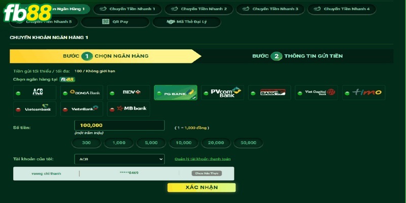 Một số lỗi thường gặp khi nạp tiền FB88 và cách xử lý